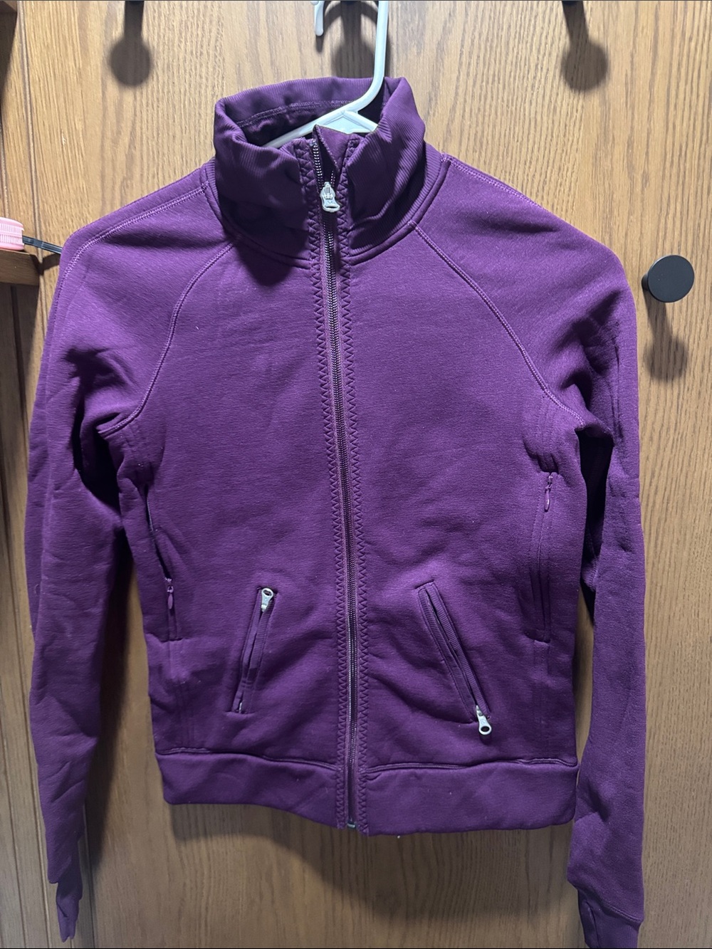 Purple Full-Zip Women’s Jacket
